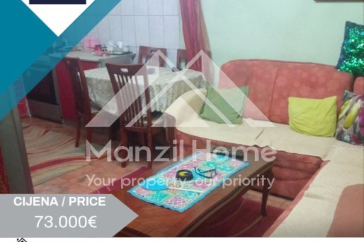 Two bedroom apartment, 60m2, Center, Podgorica, For Sale