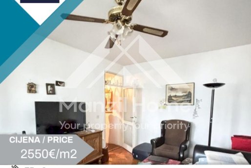 Two bedroom apartment, 75m2, Preko Moraca, For sale